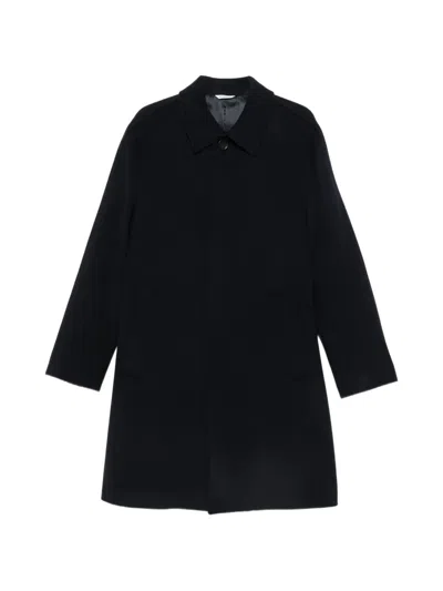 Manuel Ritz Concealed-fastening Coat In 블루