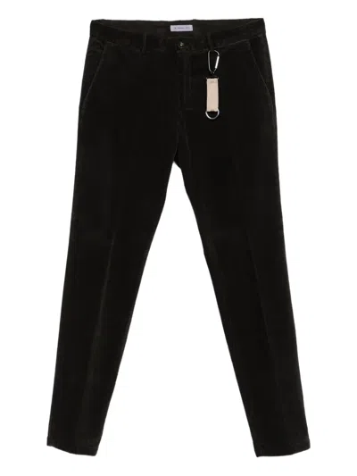 Manuel Ritz Corduroy Pants In Black