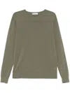 Manuel Ritz Cotton Sweater In Green