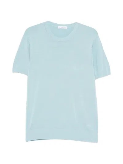 Manuel Ritz Klassisches T-shirt In Blue
