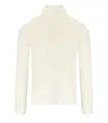 Manuel Ritz Cream Turtleneck Jumper In White