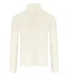 Manuel Ritz Cream Turtleneck Jumper In White