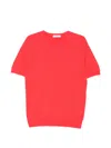 Manuel Ritz T-shirt Mit Rundem Ausschnitt In Red