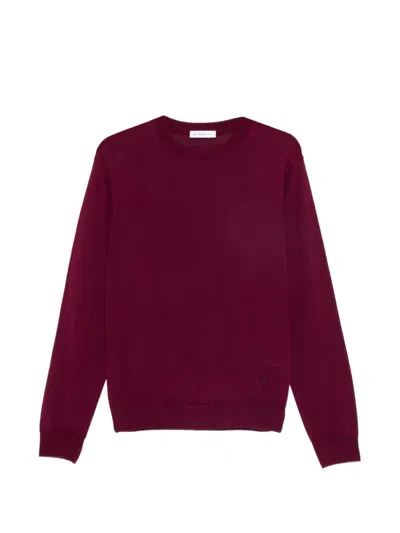 Manuel Ritz Crew-neck Sweater In Brown
