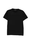 Manuel Ritz Crew-neck T-shirt In Black