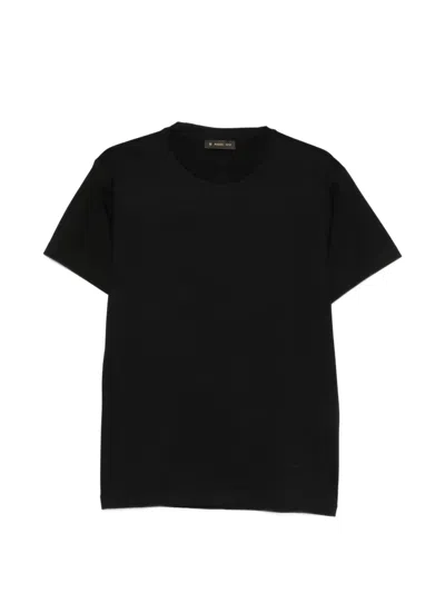 Manuel Ritz Crew-neck T-shirt In Black