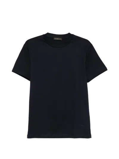 Manuel Ritz Crew-neck T-shirt In Black