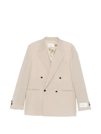 Manuel Ritz Doppelreihiges Sakko In Neutral