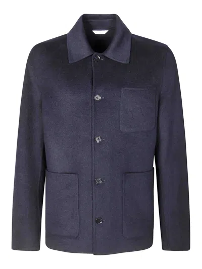 Manuel Ritz Double Jacket In Blue