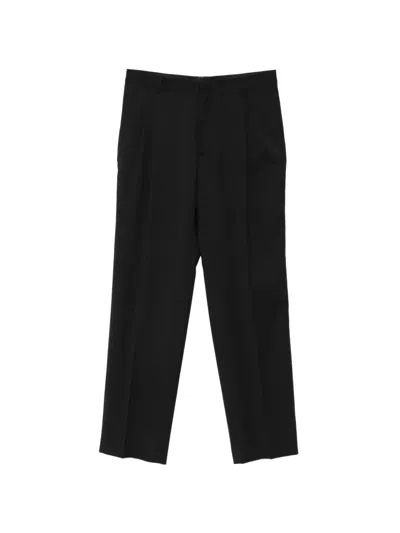 Manuel Ritz Double-pleat Trousers In Black