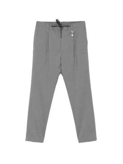 Manuel Ritz Hose Mit Kordelzug In Gray