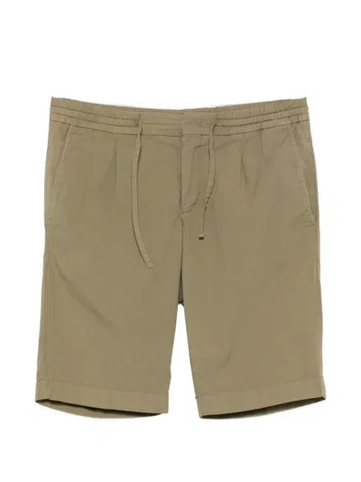 Manuel Ritz Drawstring-waistband Shorts In Green