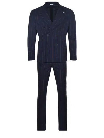 Manuel Ritz Dresses In Blue
