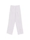 Manuel Ritz Elasticated Trousers In Pink