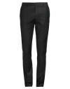 Manuel Ritz Evening Man Pants Black Size 36 Virgin Wool, Viscose, Elastane In Black