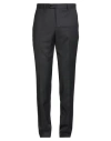 Manuel Ritz Evening Man Pants Charcoal Size 36 Polyester, Viscose, Elastane In Gray
