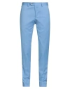 Manuel Ritz Evening Man Pants Light Blue Size 36 Virgin Wool In Blue