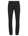 Manuel Ritz Evening Man Pants Midnight Blue Size 36 Virgin Wool, Elastane In Black