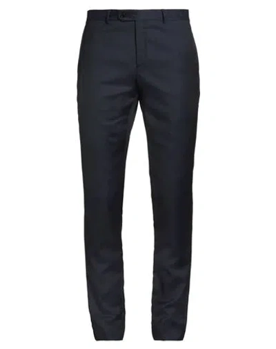 Manuel Ritz Evening Man Pants Navy Size 36 Virgin Wool In Blue