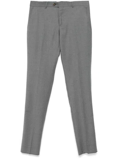 Manuel Ritz Felted Trousers In Grey