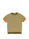 Manuel Ritz Fine-knit T-shirt In Green