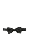 Manuel Ritz Glitter-effect Bow Tie In Black