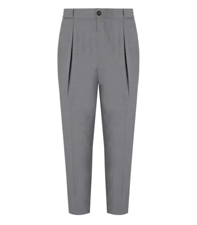 MANUEL RITZ MANUEL RITZ GREY WOOL TROUSER