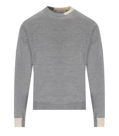 MANUEL RITZ MANUEL RITZ GREY CREWNECK SWEATER