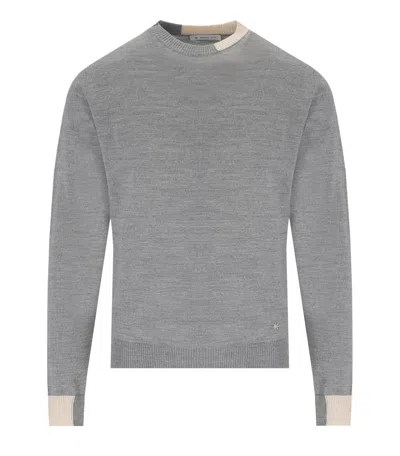 MANUEL RITZ GREY CREWNECK SWEATER