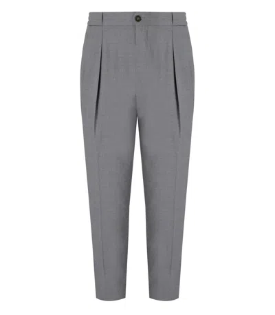 MANUEL RITZ GREY WOOL TROUSER