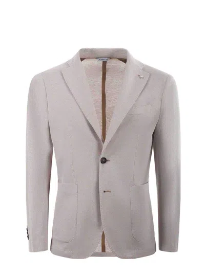 MANUEL RITZ MANUEL RITZ HONEYCOMB COTTON JACKET