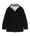Manuel Ritz Hooded Jacket In Black