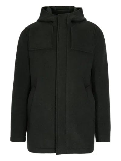 Manuel Ritz Hooded Jacket In Gray