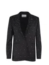 Manuel Ritz Rhinestone-embellished Blazer