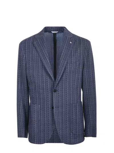 Manuel Ritz Jacket In Blue