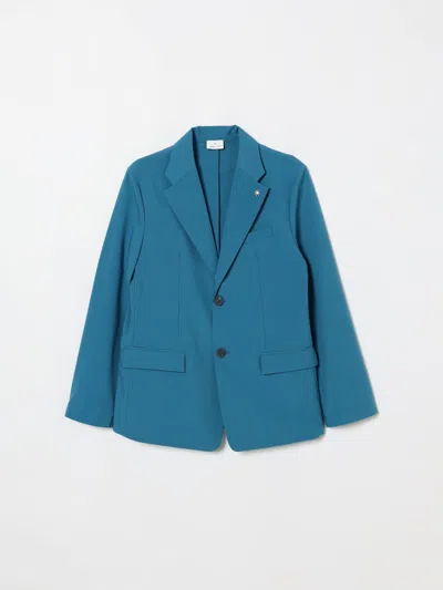 Manuel Ritz Jacket  Kids Color Green In Blue
