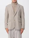 Manuel Ritz Jacket  Men Color Beige In Neutral