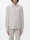 Manuel Ritz Jacket  Men Color Beige In White
