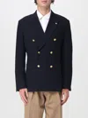 Manuel Ritz Blazer Doppiopetto Blu In Blue