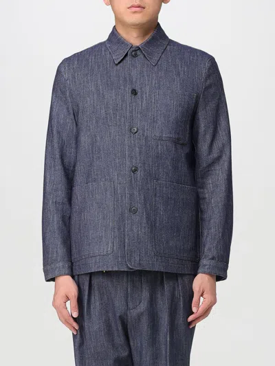 Manuel Ritz Jacket  Men Color Blue