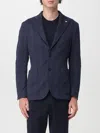 Manuel Ritz Jacket  Men Color Blue