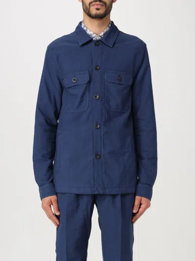 Manuel Ritz Jacket  Men Color Blue
