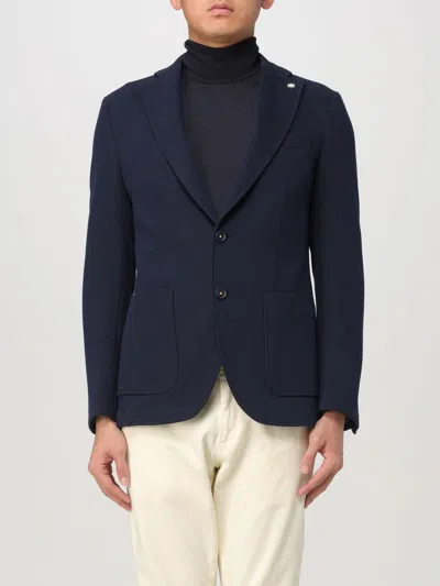 Manuel Ritz Jacket  Men Color Blue In Blau