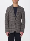 Manuel Ritz Jacket  Men Color Blue In Gold
