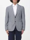 Manuel Ritz ジャケット  メンズ カラー ブルー In Gray