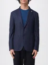 Manuel Ritz Jacket  Men Color Multicolor In Blue