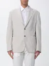Manuel Ritz Jacket Men In Gray
