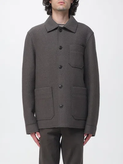 Manuel Ritz Jacket Men Color Brown In Multi