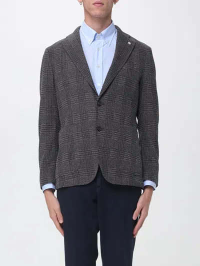 Manuel Ritz Jacket Men Color Brown In Black
