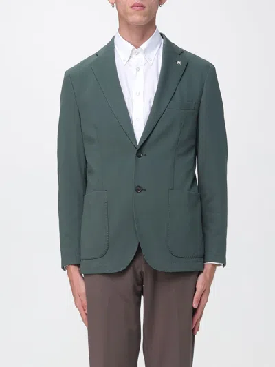 Manuel Ritz Jacket Men Color Green